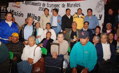 ¡Sí se pudo! ecatepenses y atequenses  viajaron a Venezuela para operarse con la Misión Milagro